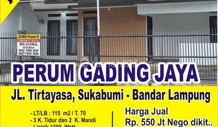 Rumah di Perum Gading Jaya Siap Huni 1