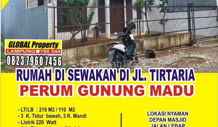 Rumah dalam komplek perum gunung madu siap huni 1
