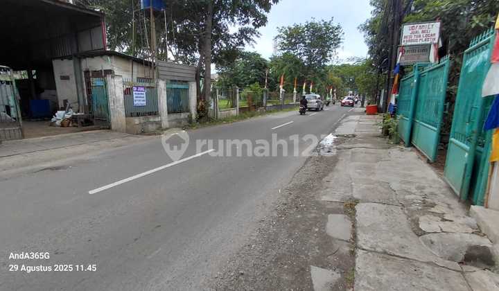 For Sale: Warehouse and 2-Story House with SHM Certificate on Pulogebang Road, East Jakarta