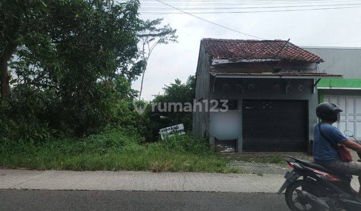 Dijual Tanah Dan Kios Pinggir Jalan Daerah Kebanggan, Sumbang 1