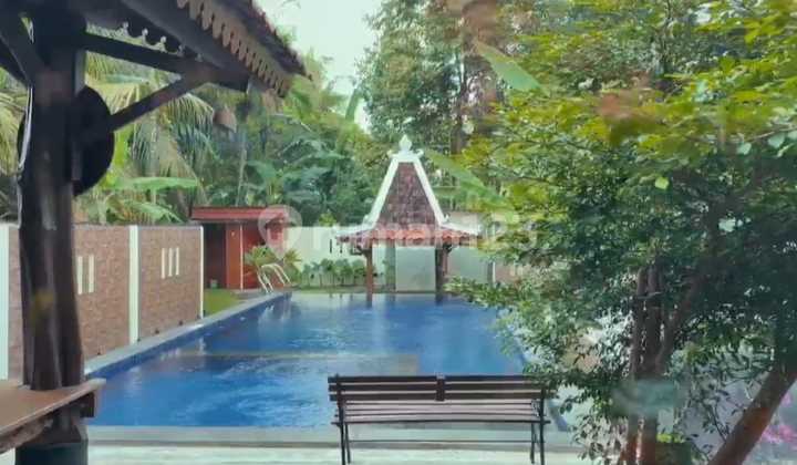 dijual homestay tema vintage kayu jati di Purwokerto