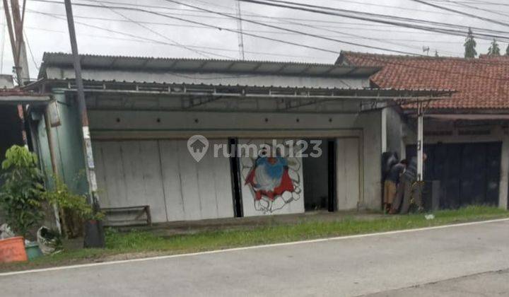 dijual kios+rumah pinggir jalan daerah banyumas 1