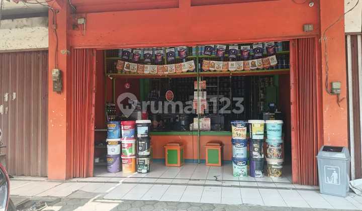 Two-story strategic shop house for sale in Wangon, Banyumas. 2