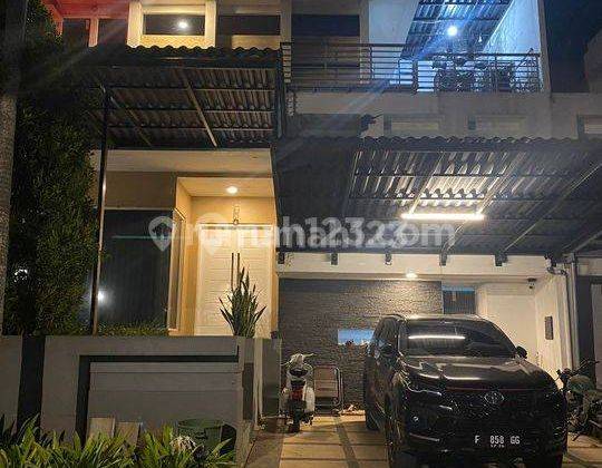 Dijual Rumah 2 Lantai SHM Siap Huni Furnish di Rancamaya, Bogor