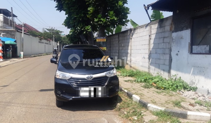 tampak depan dijual tanah shm 970 m2
