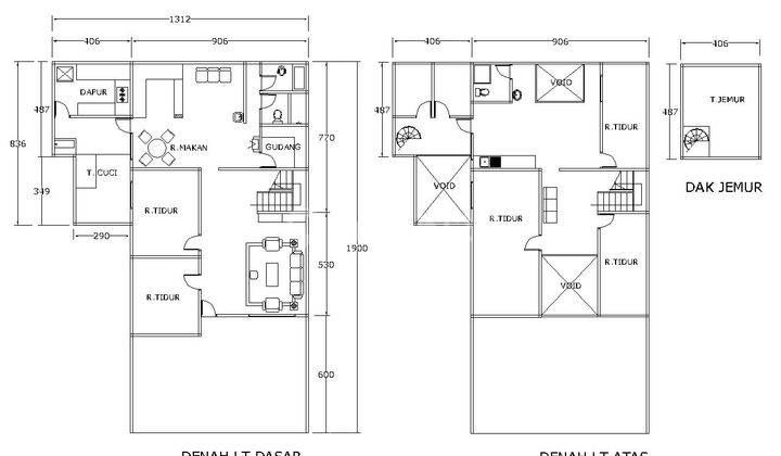 Rumah 2 lt pinggir jalan raya, bisa buat usaha belakang glodok plaza, de 1