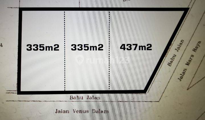 Dijual Tanah di Villa Cinere Mas, Cinere HGB 1107 m² 1