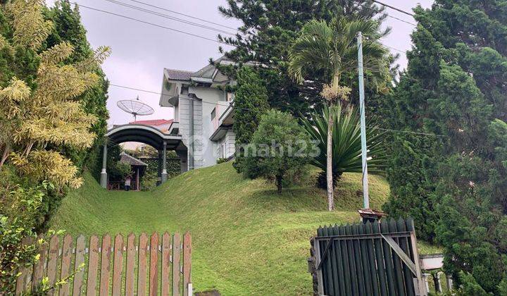 DIJUAL VILLA PUNCAK TRAWAS 2 LT ASRI PEMANDANGAN GUNUNG DAN SAWAH 2