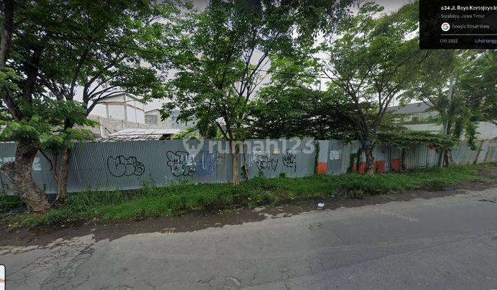 DIJUAL TANAH JALAN RAYA KERTAJAYA INDAH STRATEGIS KOMERSIAL AREA 2