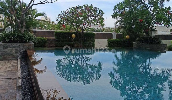 kolam renang dijual apartemen cosmopolis resort murah