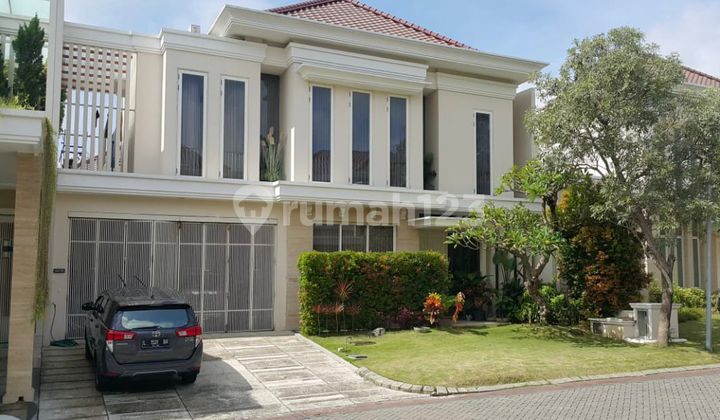 Disewakan Rumah Pakuwon Indah Ritz Grand Golf Semi Furnished 1