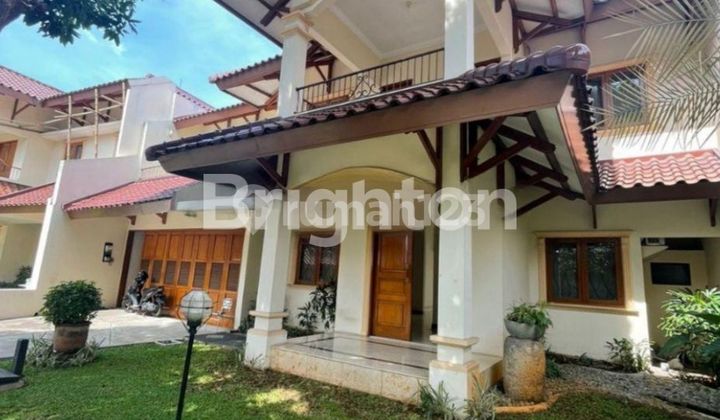 Rumah Mewah Semi Furnished Strategis Kawasan Elite Cipete Jakarta Selatan