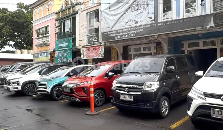 Ruko Langka Strategis Pasar Modern BSD Tangerang Selatan