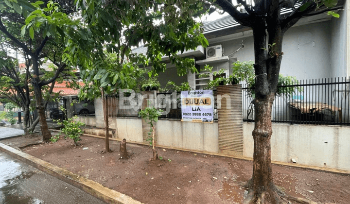 RUMAH HOOK ROW JALAN LEBAR KOMPLEK AMAN NYAMAN MEGA CINERE BLOK M DEPOK 1