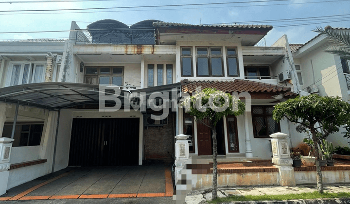 RUMAH BANGUNAN KOKOH DALAM KOMPLEK ELITE RIVER PARK BINTARO TANGERANG SELATAN 1