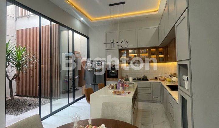 RUMAH BANGUNAN BARU MODERN SIAP HUNI KOMPLEK ELITE BONA INDAH LEBAK BULUS JAKARTA SELATAN 1