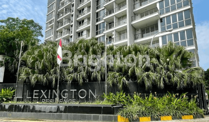 APARTMENT STUDIO STRATEGIS SELANGKA KE PONDOK INDAH LEXINGTON RESIDENCE JAKARTA SELATAN 1