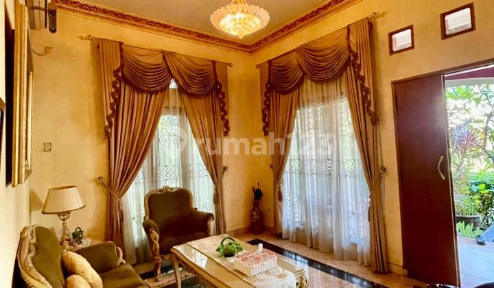 Classic Hook House Design in Elite Complex Pesona Khayangan Near Margonda Toll Gate Depok 2