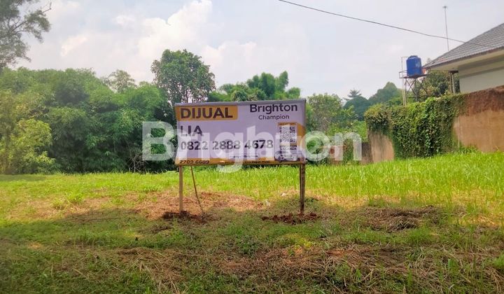 TANAH HARGA DIBAWAH NJOP LINGKUNGAN ASRI KOMPLEK ELITE BUKIT CINERE INDAH 1
