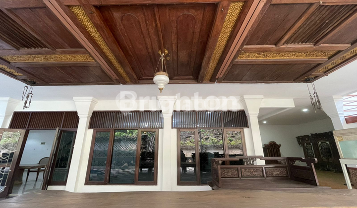 Rumah Jawa Klasik Siap Huni Lahan Luas Villa Cinere Mas