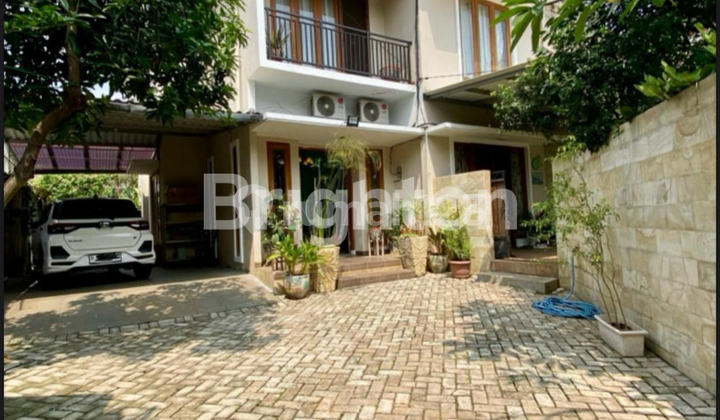 Rumah Asri Strategis Dekat Stasiun MRT Lebak Bulus Jakarta Selatan