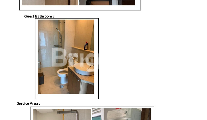 APARTMENT SETIABUDI SKY GARDEN, KUNINGAN, JAKARTA SELATAN, 2BR, FULL FURNISHED 1