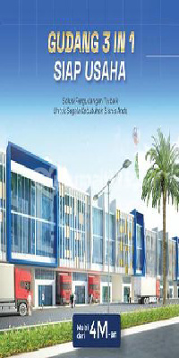 Near Toll Access, 3 Floors, Near Transjakarta Access, Flood-Free,