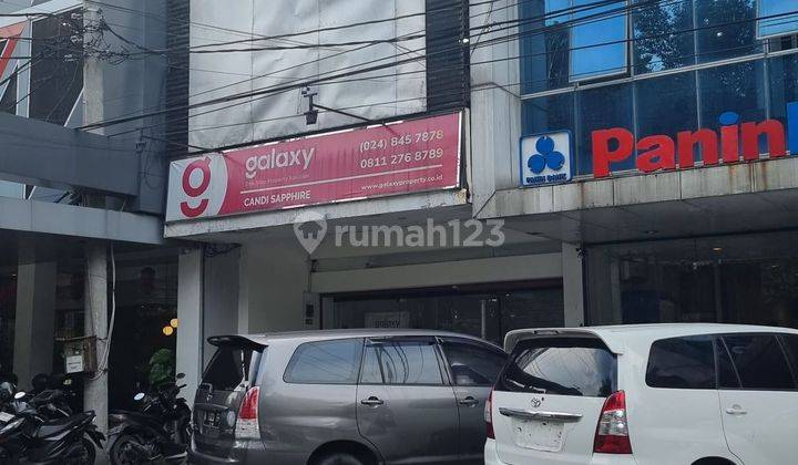 Ruko area ramai jalan utama sultan agung 2