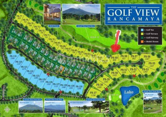 Rancamaya Kavling Golf View Langsung Nempel Lapangan Golf View Belakang Abadi Ke Gunung Salak 2