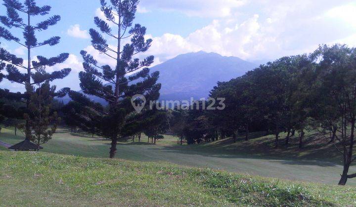 Rancamaya Golf Tanah Kavling Cantik View Gunung Salak Nempel Dengan Golf Course  2