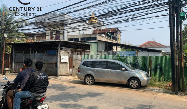 FOR SALE QUICKLY LAND AND BUILDING ON GANDUL MAIN ROAD, CINERE, DEPOK