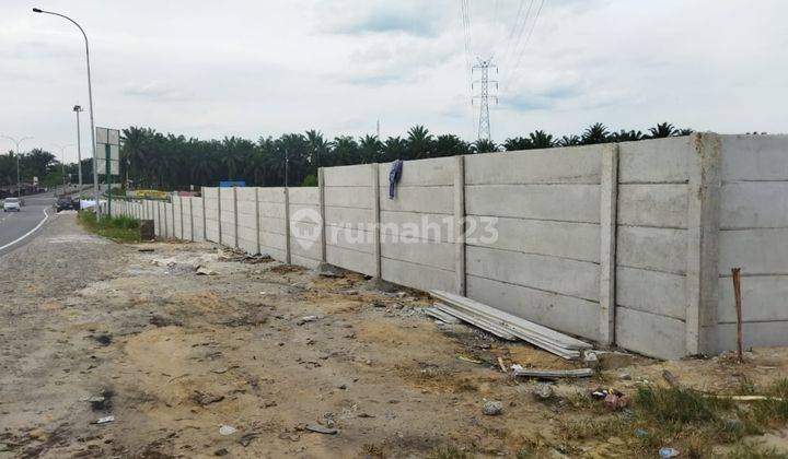 Dijual Lahan Komersiil Dgn Lokasi Strategis Didekat Pintu Tol Pakanbaru Dumai 1