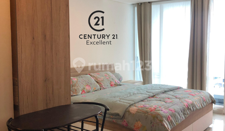 For rent: 40 M2 Studio unit on the 15th floor, Apt The Aspen Peak Residence, Fatmawati, South Jakarta. 2