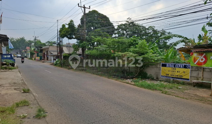 DIJUAL KAVLING KOMERSIIL DI JL. RAYA TAPOS , DEPOK