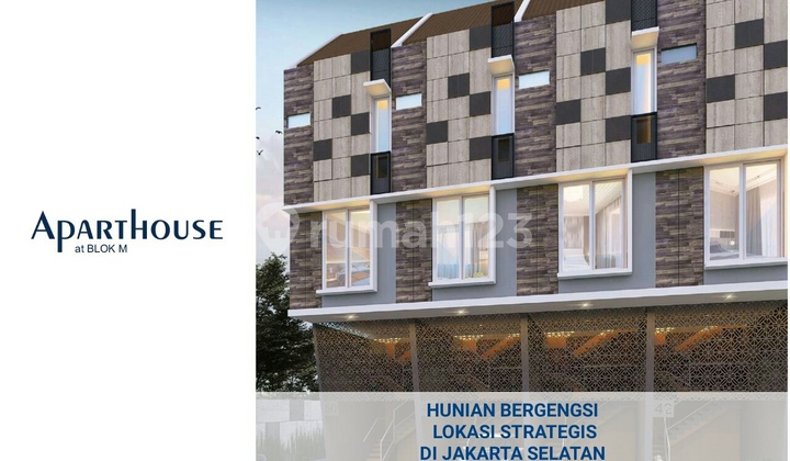 Hunian Berkonsep Apart House di Crystal Blok M Jakarta Selatan Hunian Berkonsep Apart House di Crystal Blok M Jakarta Selatan