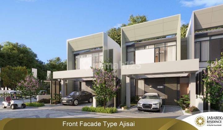 New Home Paradiso Golf Villas Jababeka Cikarang Type Ajisai 1