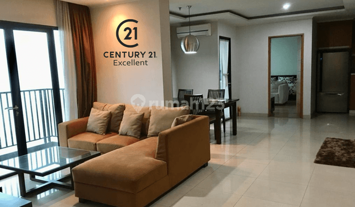 Dijual Apartemen Hamptons Park Tipe 3 Kamar Kondisi Furnished di Pondok Indah 2