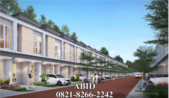 Rumah Sangat Strategis Dan Nyaman Fresco Virgnia Gading Serpong 1