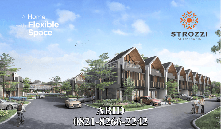 Rumah di Gading Serpong Baru 2 Lantai Strozzi At Summarecon 1