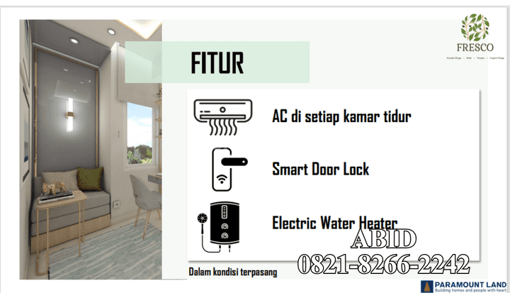Rumah 2 Lantai Sangat Strategis Baru Fresco Virginia 8