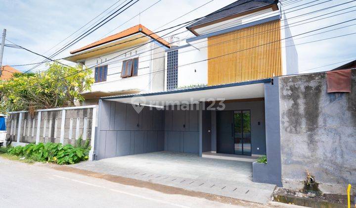 Rumah Baru Modern Full Furnish Di Tukad Badung Renon, Dkt Sidekarya Sanur Raya Puputan 1