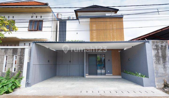 Rumah Baru Modern Full Furnish Di Tukad Badung Renon, Dkt Sidekarya Sanur Raya Puputan 2