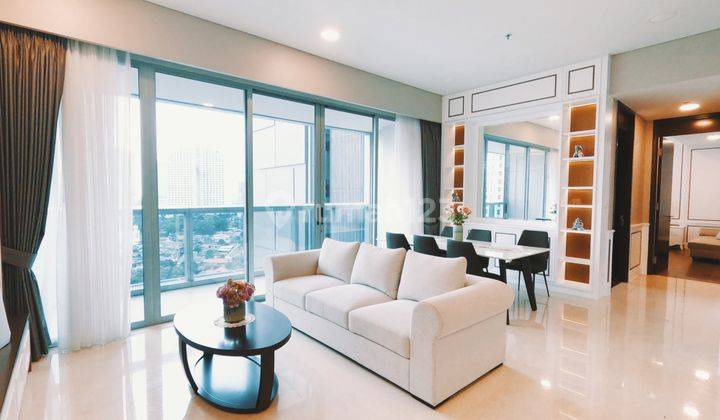 Disewakan Apartemen Anandamaya Residence Sudirman 2 Beds Unblock View 1