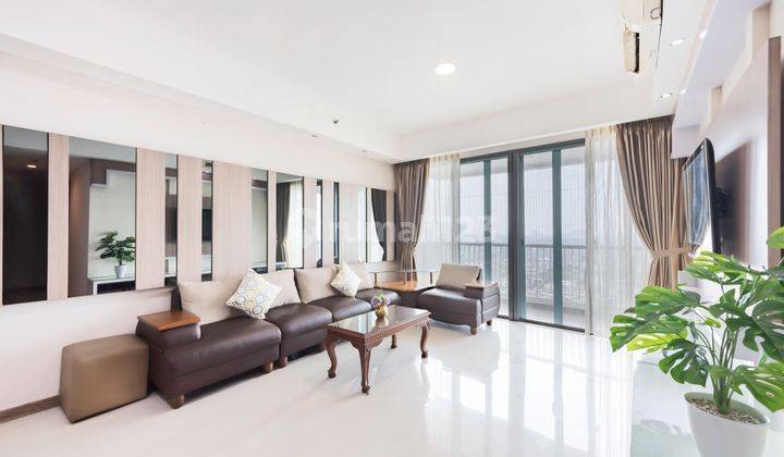 DIJUAL APARTEMEN ST MORITZ LIPPO MALL PURI 3 BEDROOMS NICE FURNISHED 1