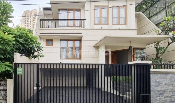 DISEWAKAN RUMAH MODERN JALAN TULODONG SENOPATI JAKARTA SELATAN 1