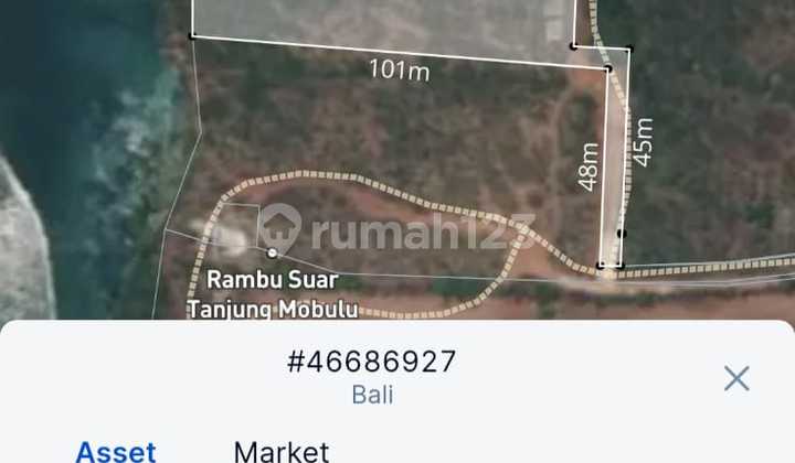 Cliff Ocean View Tanah Di Pantai Suluban, Jl. Pantai Suluban, Pecatu, Kuta Selatan, Badung, Bali, Indonesia, 80361, Uluwatu Shm 5300.0 M²