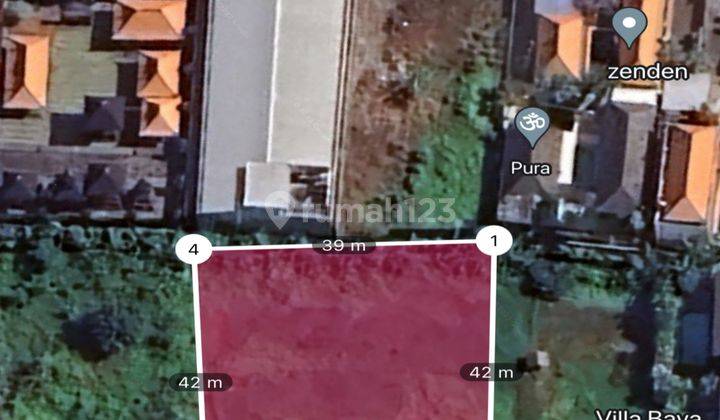 Tanah Disewakan di Pantai berawa, Canggu 25 Are 2