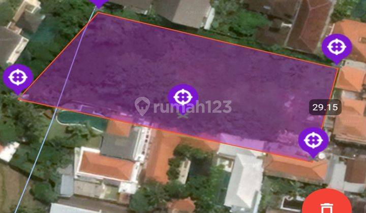 Land in Berawa Tegal Sari, Canggu Shm - Certificate of Ownership 22 Are 1