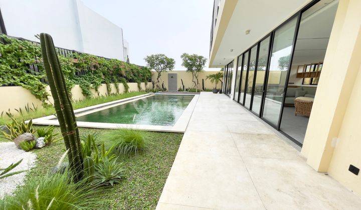 Leasehold Villa Baru Canggu Pererenan 400 Meter Ke Pantai. Furnished 1