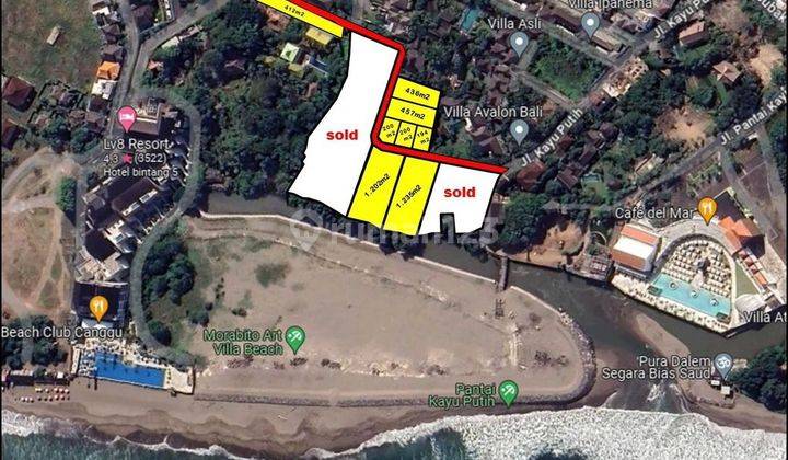 Cheap Land Near Berawa Beach SHM - Freehold Certificate 2 Are 1